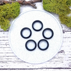 Convex Ring Blanks - Tiny (7.5mm) Bakeable Blanks SweetyBijou Tools
