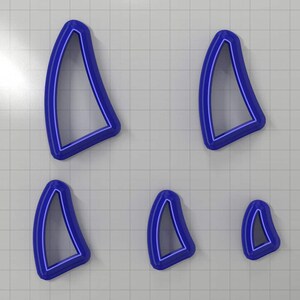 Drops Clay Cutters #23 Right Plastic Cutters SweetyBijou Tools