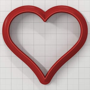 Harmony in Hearts Clay Cutter Plastic Cutters SweetyBijou Tools