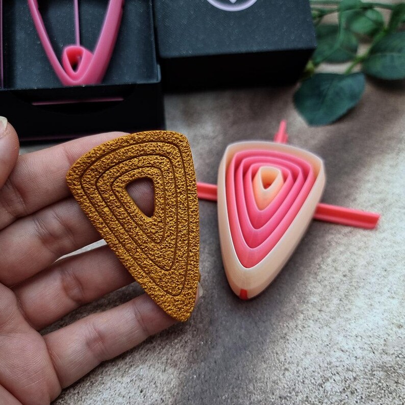 SweetyBijou 5 Cutters in Set - Perfectly Aligned Imprint Cutters #26