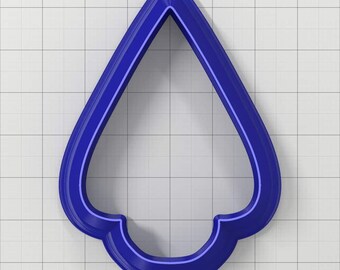 Teardrop Polymer Clay Earring Cutter #2 - Single Size or Set