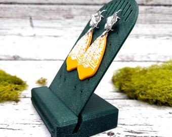 Tilt Display for Earrings - Alpine Green