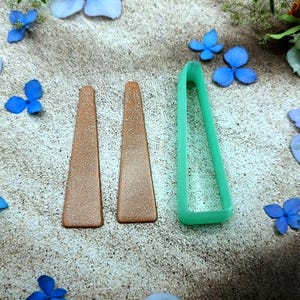 Cortador de pendientes de arcilla polimérica en forma de barra cónica n.° 7 - 6 cm imagen 6