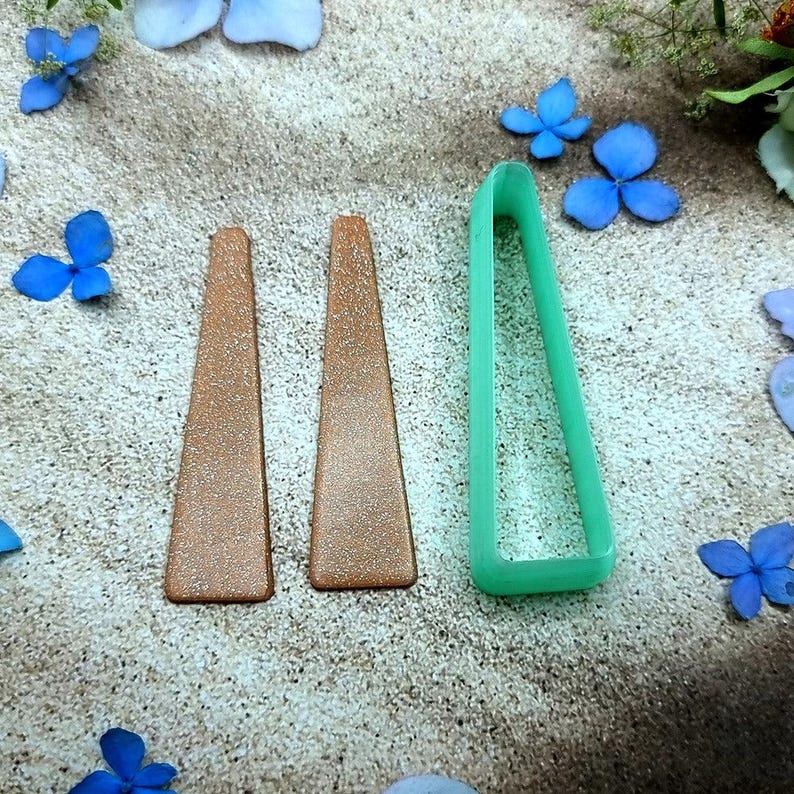 Cortador de pendientes de arcilla polimérica en forma de barra cónica n.° 7 - 6 cm imagen 6