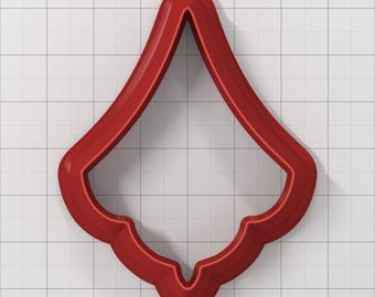 Arabesque Drop Polymer Clay Cutter - Single Size or Set