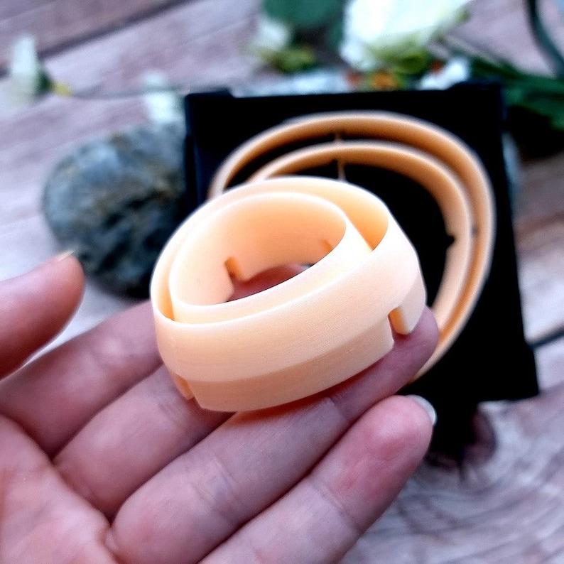 SweetyBijou Very Rounded Triangle Cutters Set - Perfectly Aligned Cutters #30