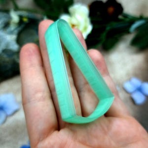 Slanted Wedge Polymer Clay Earring Cutter #16 - 6 cm image 4