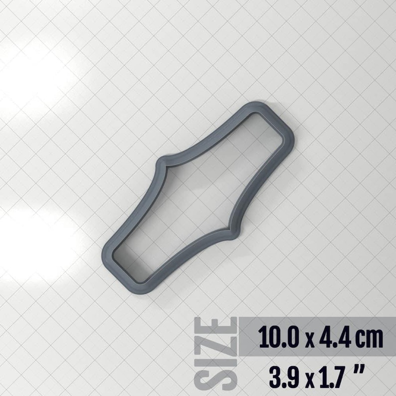 Bracelet #6 - Cutter for Polymer Clay Plastic Cutters SweetyBijou Tools 10.0 x 4.4 cm
