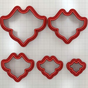 Unique Heart-Shaped Clay Cutter Plastic Cutters SweetyBijou Tools