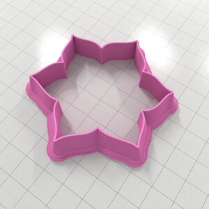 Flower Metal Clay Cutters Plastic Cutters SweetyBijou Tools