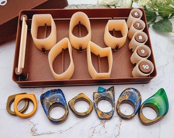 Polymer Clay Ring Maker Kit #2 - US Sizes 6-10