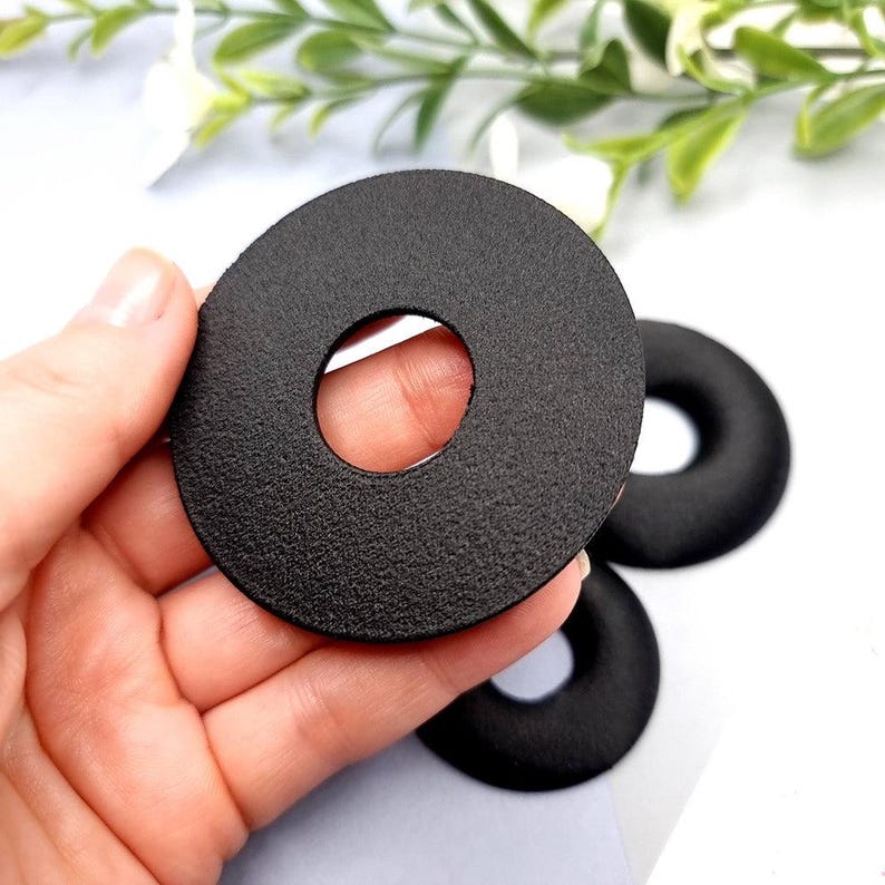 Geometric Blanks - Circle Central Donut Bakeable Blanks SweetyBijou Tools