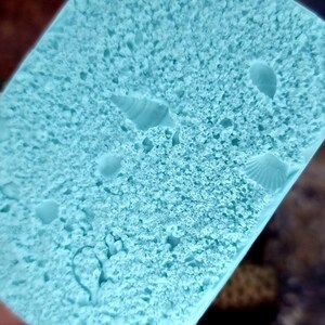 SweetyBijou Silicone Texture - Real Sand and Shells on the Beach