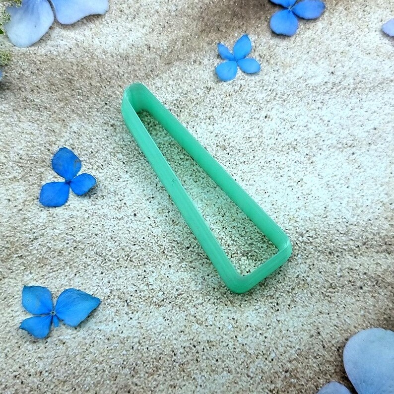 Cortador de pendientes de arcilla polimérica en forma de barra cónica n.° 7 - 6 cm imagen 2