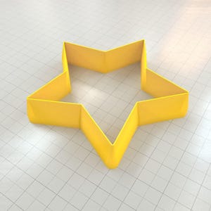 Star 5-Pointed - Set of 11 Polymer Clay Cutter Plastic Cutters SweetyBijou Tools