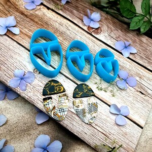 U-Shape Polymer Clay Cutter #4 - Two-Piece Design, Single Size or Set image 7