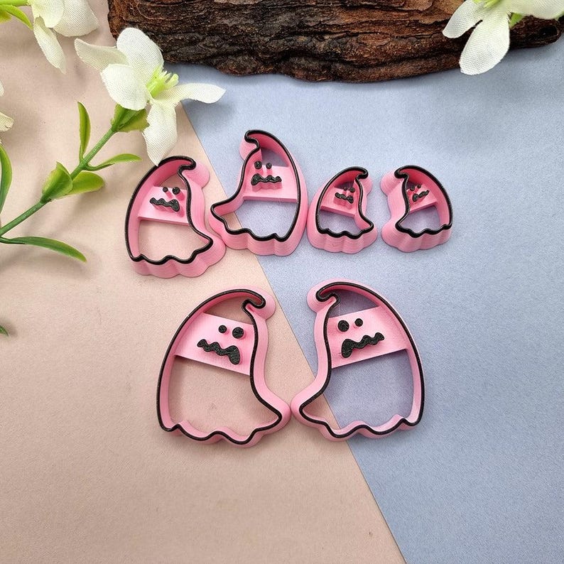 SweetyBijou Ghosts - 2 Mirrored Cutters, Halloween Event