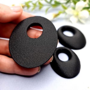 Geometric Blanks - Oval Side Donut Bakeable Blanks SweetyBijou Tools