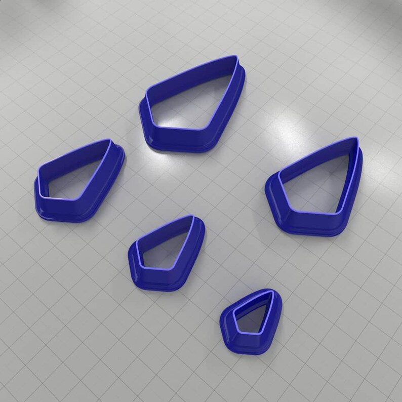 Drops Clay Cutters #7 Plastic Cutters SweetyBijou Tools
