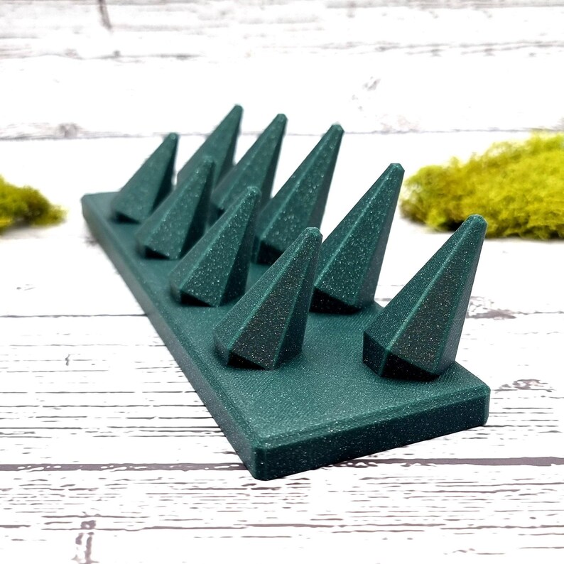 9 Fingers - Tilt Display for Rings - Alpine Green Display for Rings SweetyBijou Tools