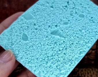 Real Sand and Shells on the Beach Silicone Texture Mat for Polymer Clay