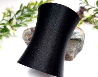 Concave Bangle Blank for Polymer Clay - 10 cm Wide, Bake-In Base