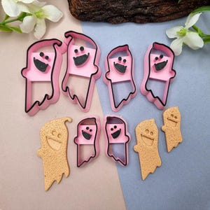 SweetyBijou Long Ghosts - 2 Mirrored Cutters, Halloween Event