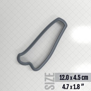 Bracelet #13 Right - Clay Cutter Plastic Cutters SweetyBijou Tools 12.0 x 4.5 cm