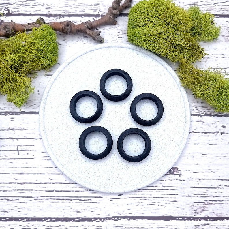 Highly Convex Ring Blanks - Medium (10mm) Bakeable Blanks SweetyBijou Tools