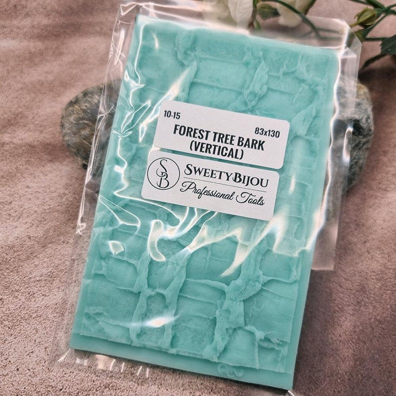 SweetyBijou Silicone Texture - Forest Tree Bark (Vertical)