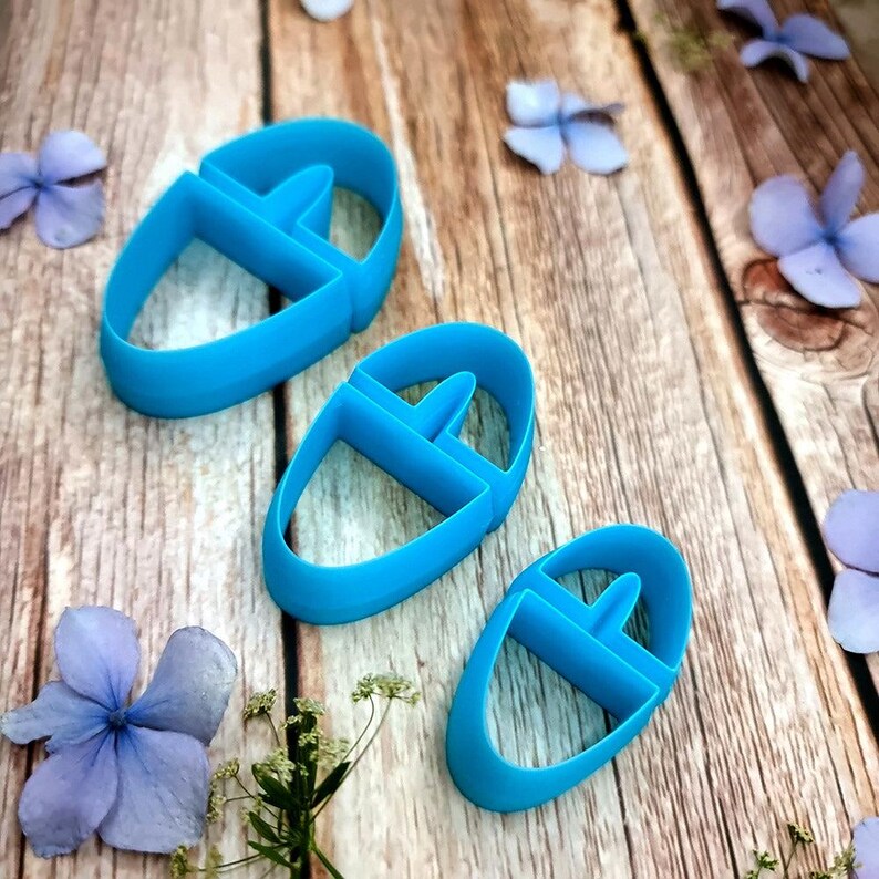 U-Shape Polymer Clay Cutter #5 - Two-Piece Design, Single Size or Set image 3