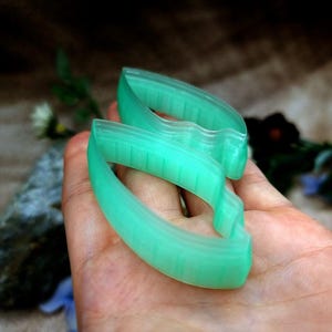 Flame Petal Polymer Clay Earring Cutter Pair #1 - 6 cm image 4