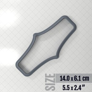 Bracelet #6 - Cutter for Polymer Clay Plastic Cutters SweetyBijou Tools 14.0 x 6.1 cm