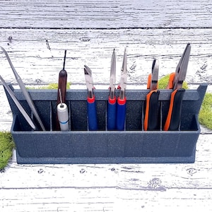 Ultimate Pliers Holder - Slate Gray Tools Organizer SweetyBijou Tools