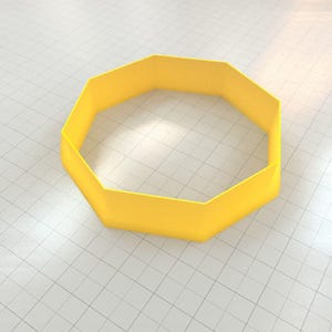 Octagon - Set of 11 Polymer Clay Cutter Plastic Cutters SweetyBijou Tools
