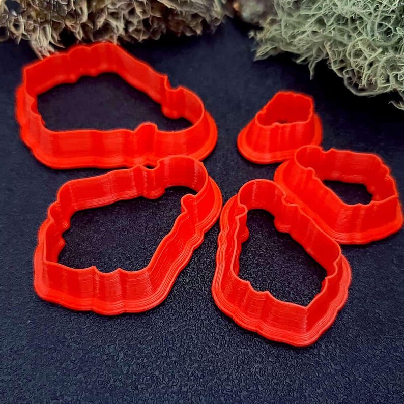 Silhouette of Sentiment - Polymer Clay Cutter Plastic Cutters SweetyBijou Tools