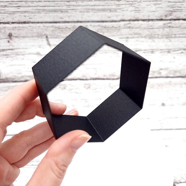 Hexagon Bracelet Blank - 3cm Bakeable Blanks SweetyBijou Tools