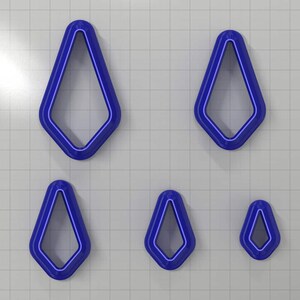 Drops Clay Cutters #5 Plastic Cutters SweetyBijou Tools