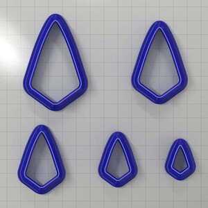 Drops Clay Cutters #7 Plastic Cutters SweetyBijou Tools