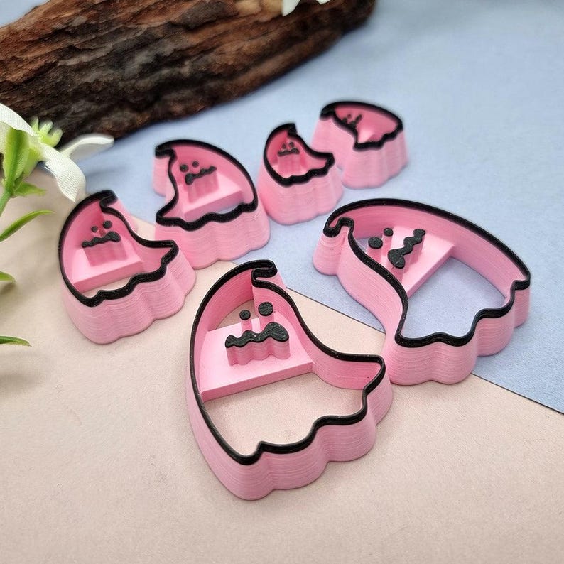 SweetyBijou Ghosts - 2 Mirrored Cutters, Halloween Event