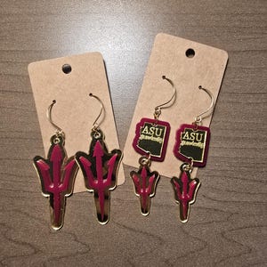 ASU Inspired Game Day Dangles