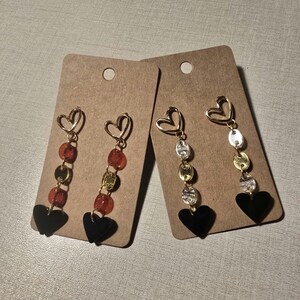 Hollow Hearts of Hearts Earrings