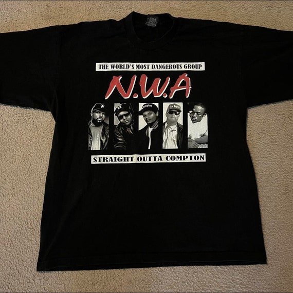 NWA Straight Out Of Compton Vintage 90's Tee 2XL … - image 1