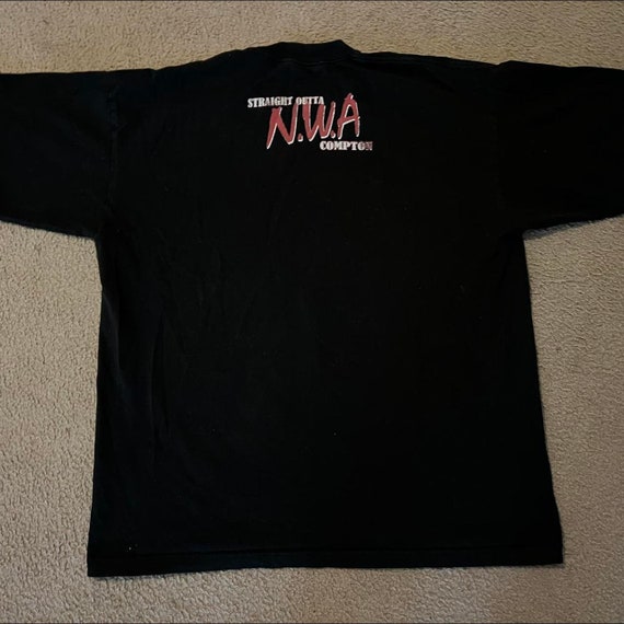 NWA Straight Out Of Compton Vintage 90's Tee 2XL … - image 2