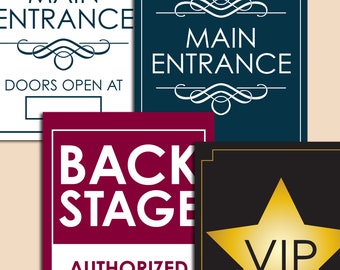 Basic Event Doors 10 Pack - BLUE