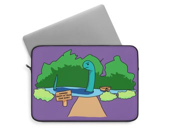 Loch Ness-laptophoes schattig - beschermhoes tas, computeraccessoires, technisch cadeau, tabletetui, neopreen hoes