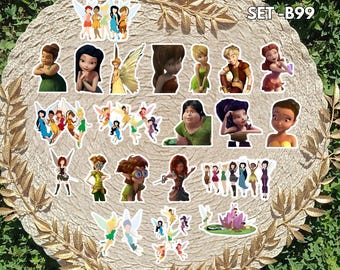 Tinker Bell, Silvermist, Periwinkle, Vidia, Queen Clarion, Lord Milori, Rosetta, Fawn, Bobble, Disney