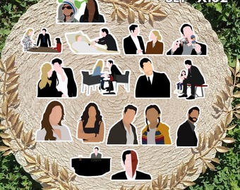 Lucifer Inspired Sticker Pack | Lucifer, Chloe & Maze Fan Art Vinyl Stickers