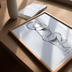 Regalo personalizado para recién nacidos / Impresión a escala 1:1 / Regalo personalizado para recién nacidos / Idea para regalo de nacimiento / Regalo para bebés / Decoración de guardería / Anuncio de nacimiento