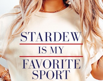 Stardew Valley Shirt, lustiges Stardew T-Shirt, Pelican Town TShirt, Geschenk für Stardew Liebhaber, Bauer Meme, Star Dew Humor Comfort Farben T-Shirt